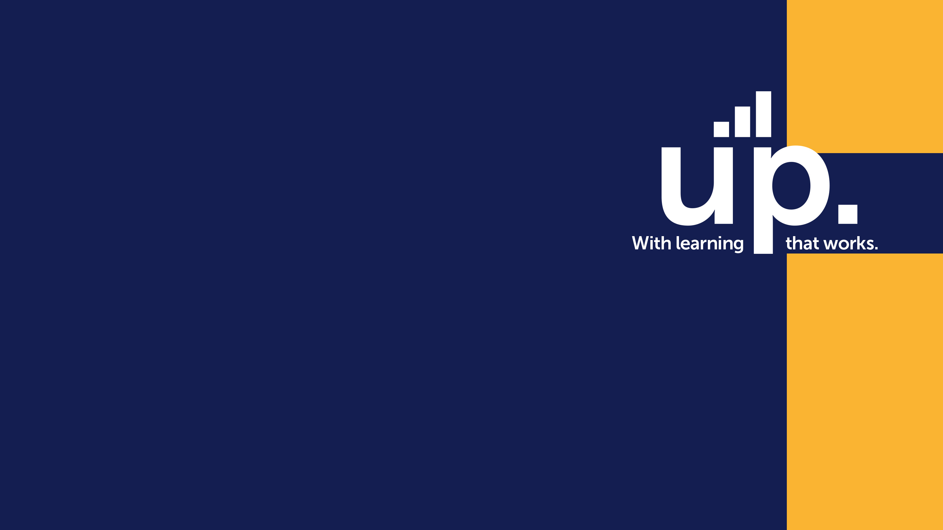tts learning architects: up. With learning that works.
