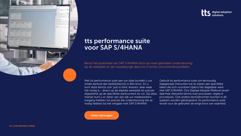 tts performance suite voor SAP S/4HANA