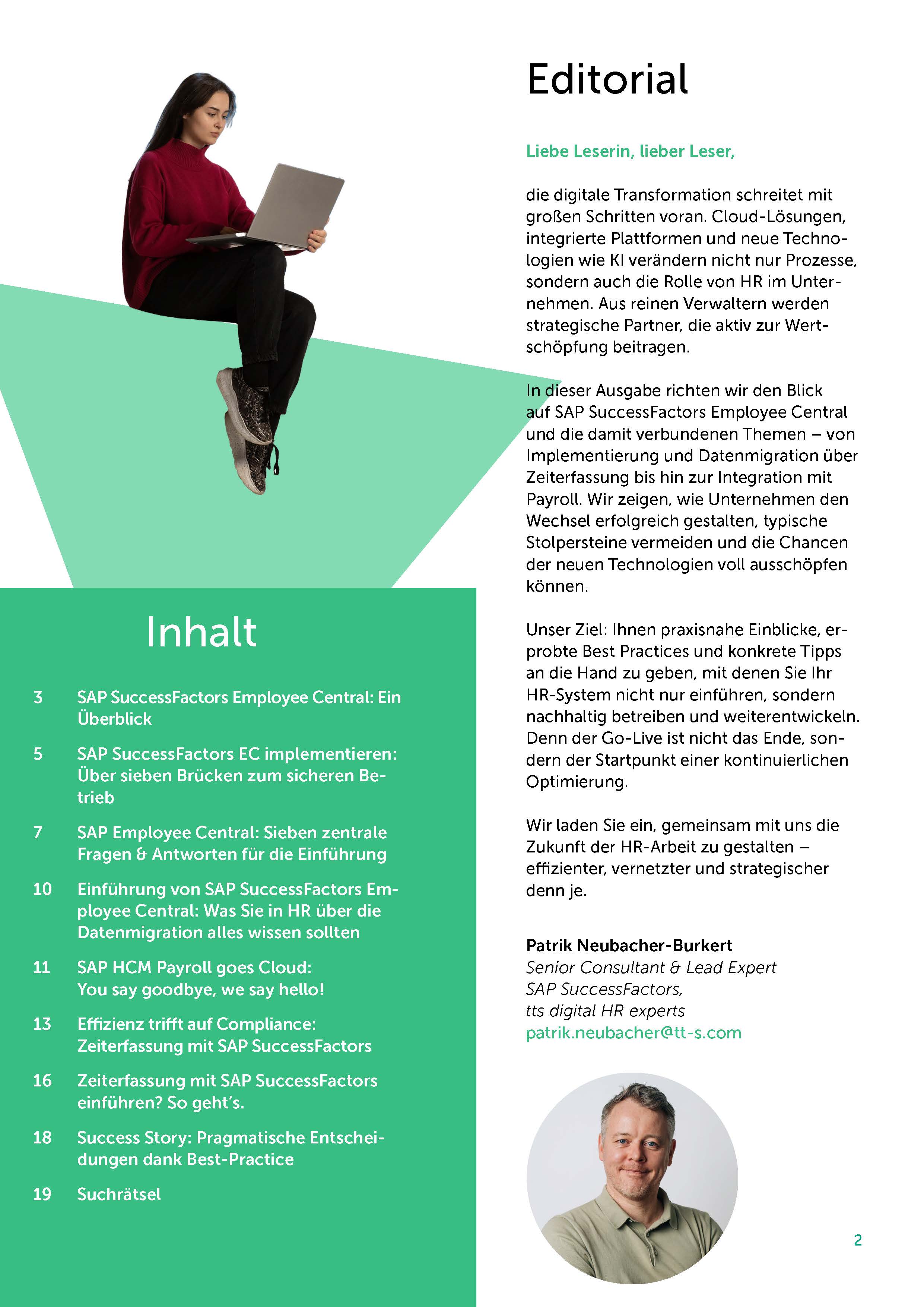 Core Magazin Employee Central Seite 2