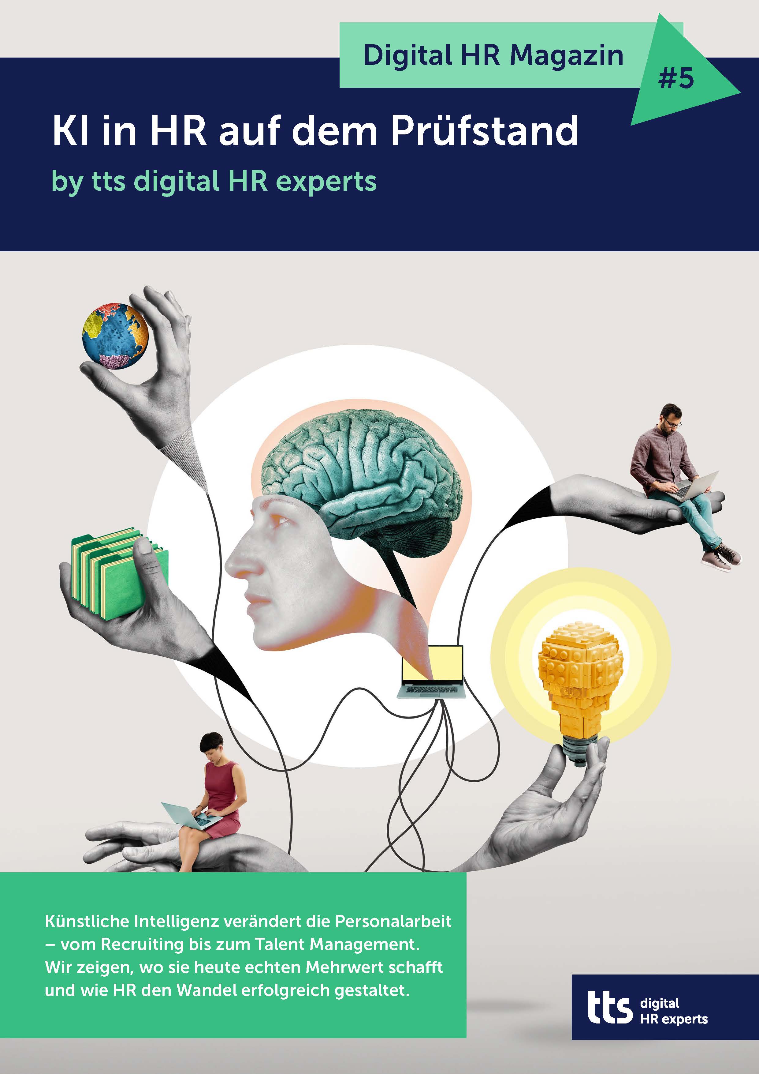 Digital HR Magazin KI in HR Seite 1