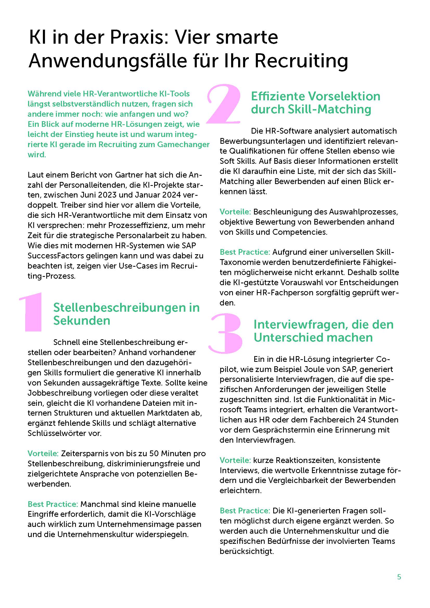 Digital HR Magazin KI in HR Seite 5