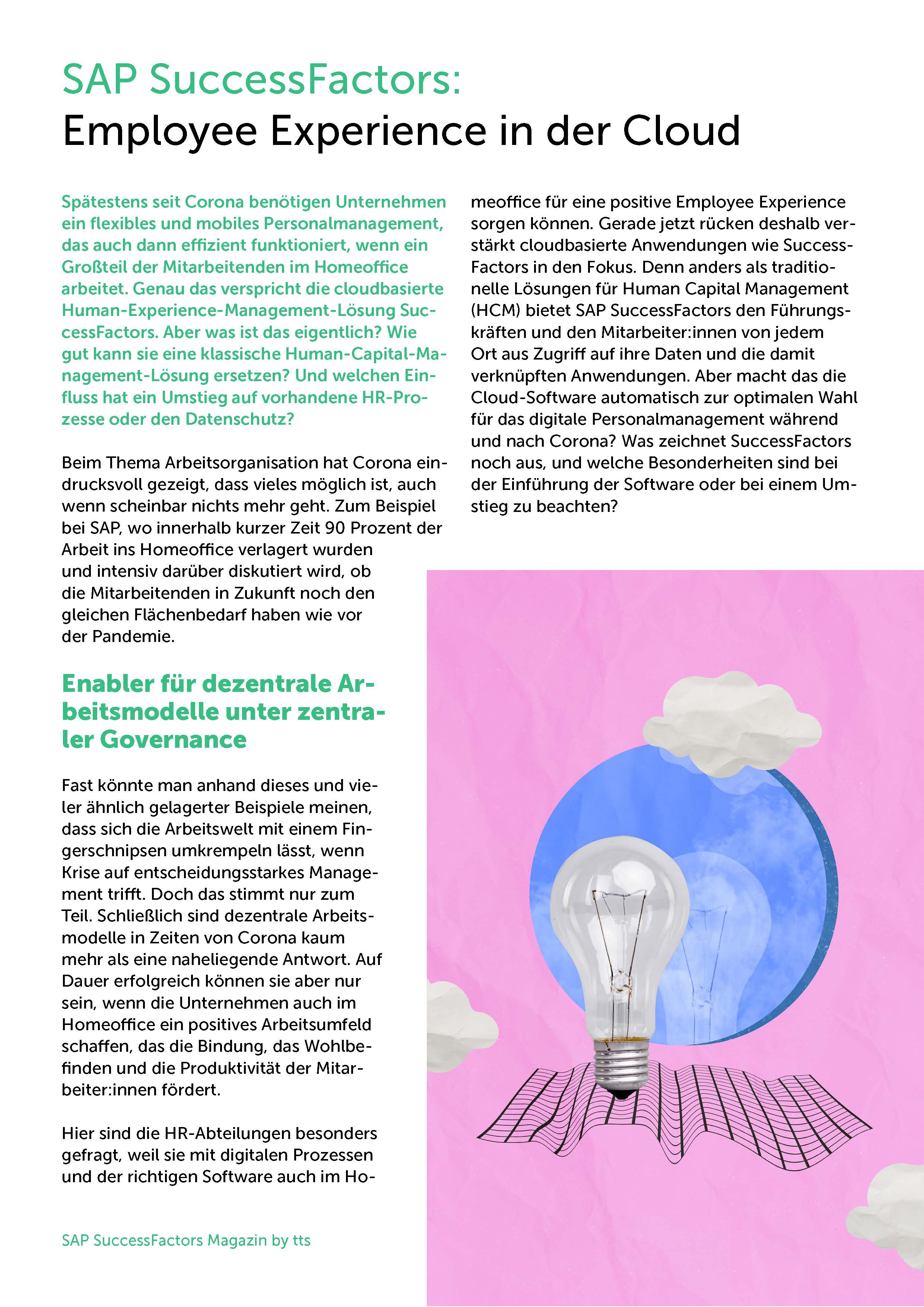 Vorschau SAP SuccessFactors HR Magazin 3