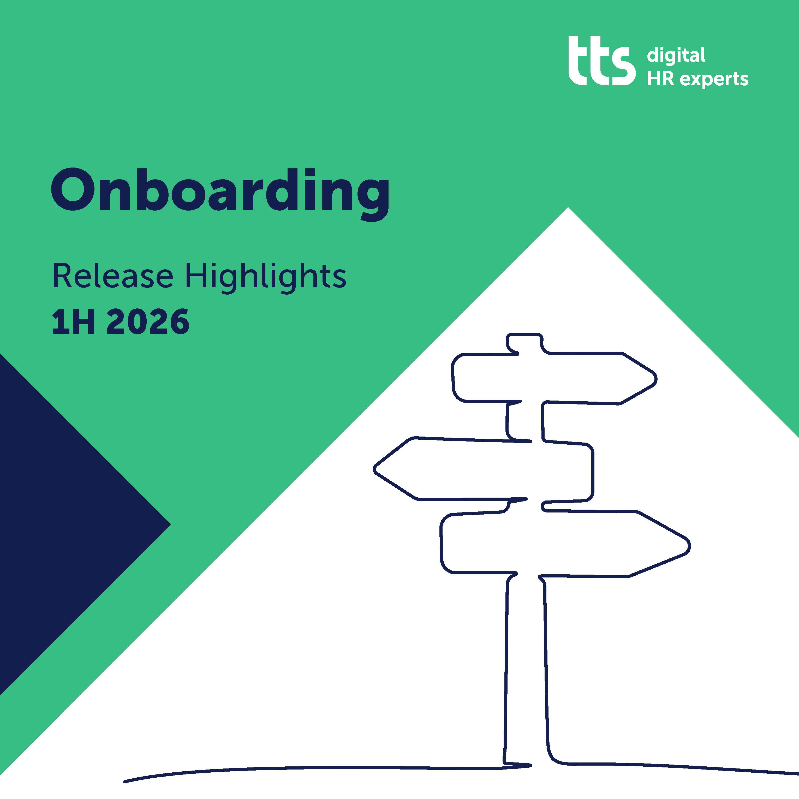Release HIghlights SAP SuccessFactors 1H 2026 Onboarding Seite 1