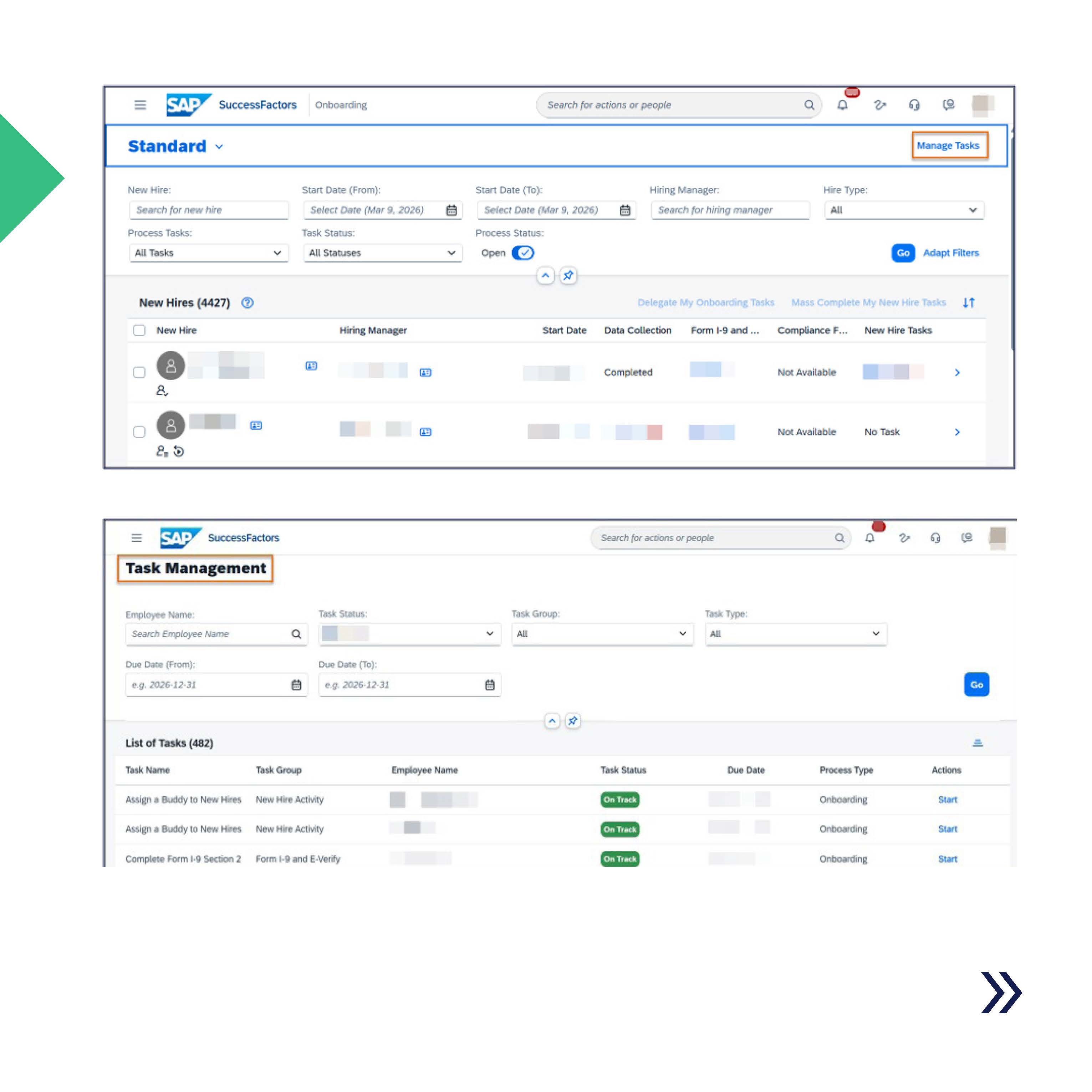 Release HIghlights SAP SuccessFactors 1H 2026 Onboarding Seite 5