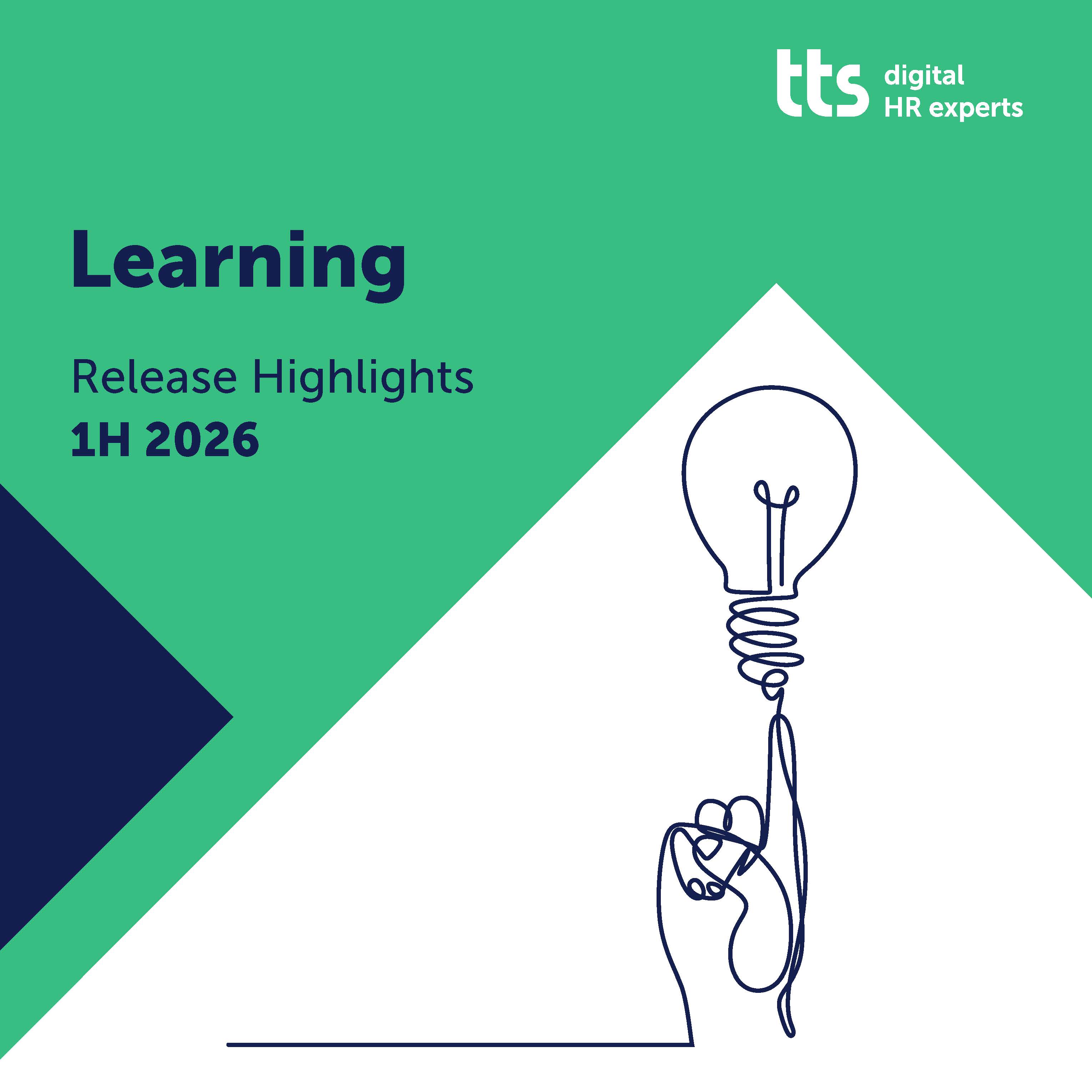 1H 2026 Release Highlights SAP SuccessFactors Learning S-1