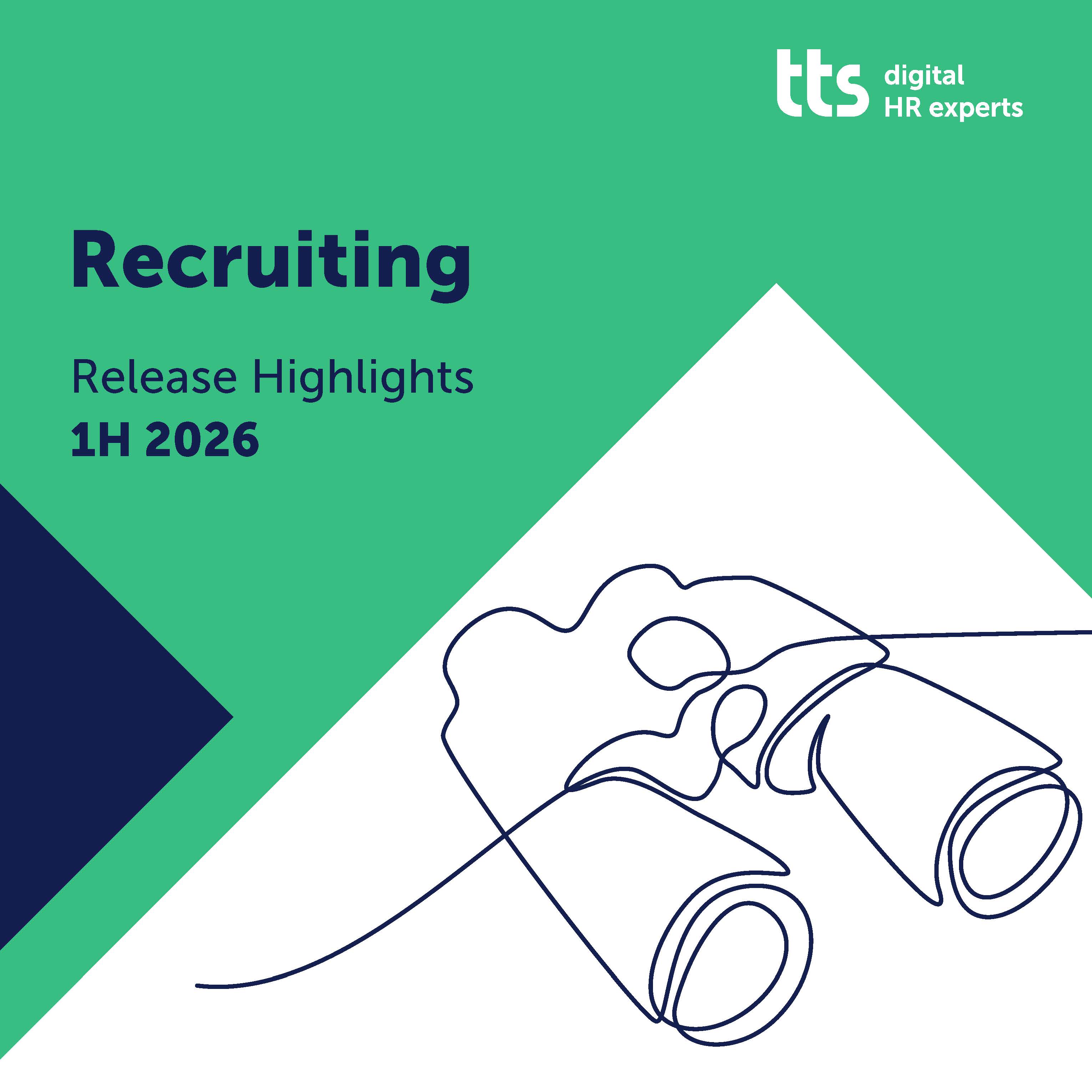 Release Highlights SAP SuccessFactors 1H 2026 Recruiting S-1