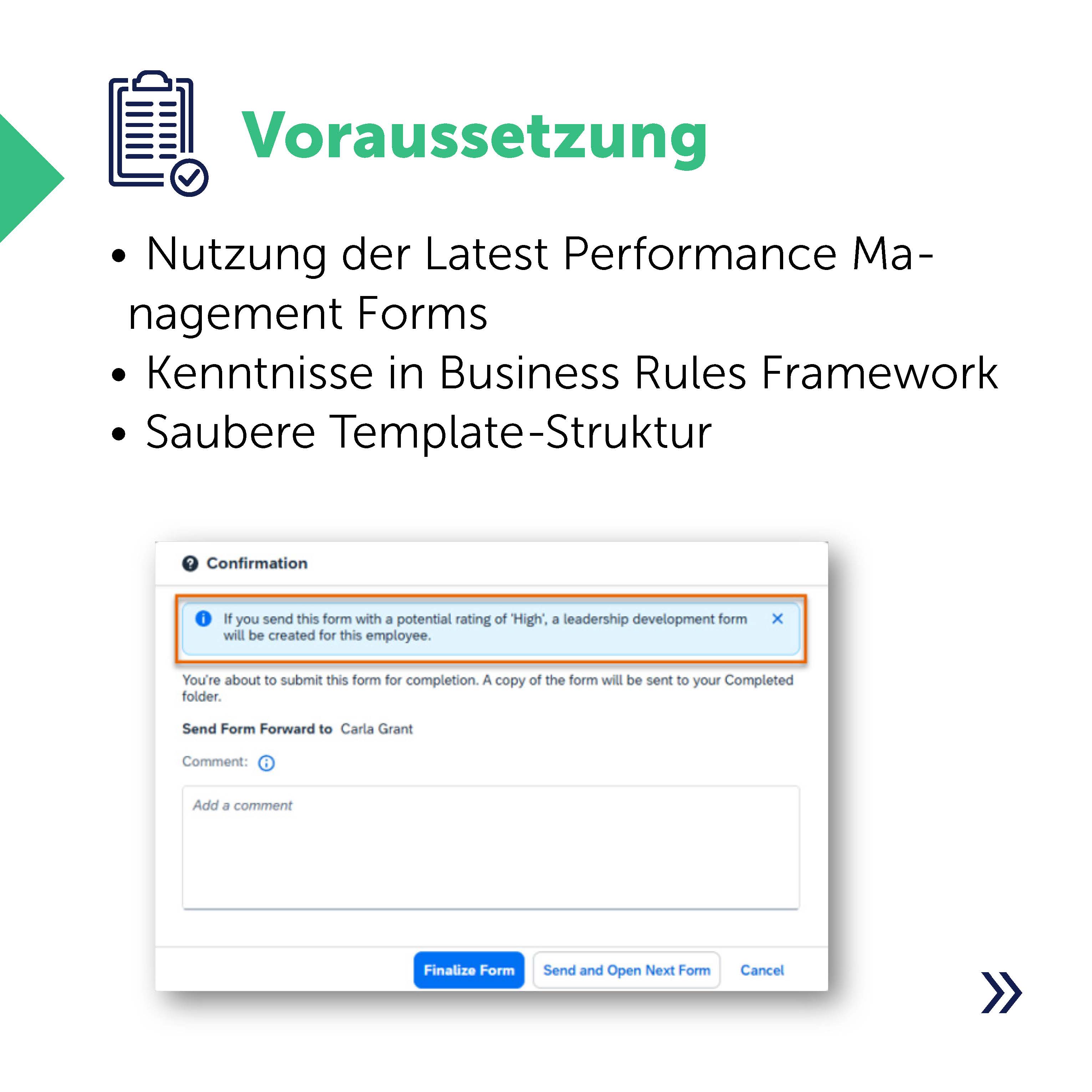 Release Highlights SAP SuccessFactors 1H 2026 Talent S-12