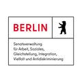 Logo of the Berlin Senate Administration for various social services.