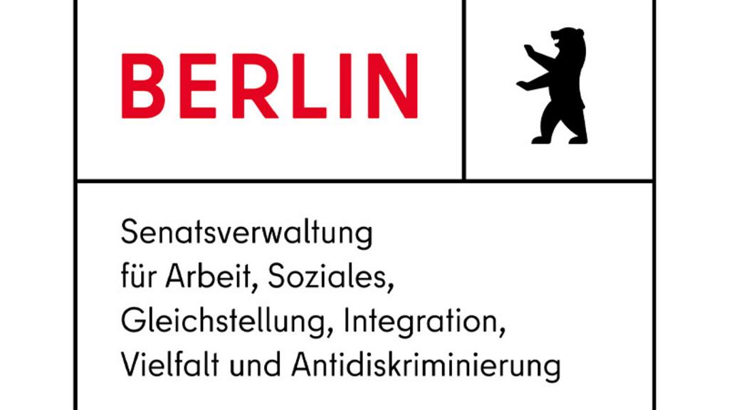 Logo of the Berlin Senate Administration for various social services.