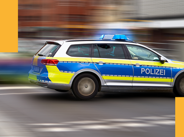 german police car