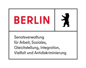 Logo of the Berlin Senate Administration for various social services.